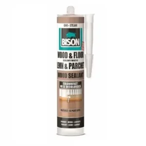 Mastic pentru lemn BISON Wood Sealant, 300ml, stejar Premium