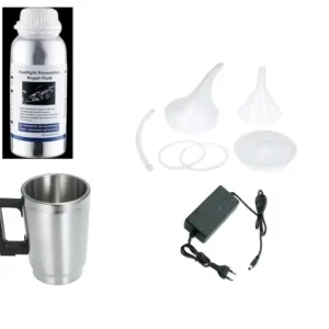 Ultima șansă Vas \\/cana De Evaporare Pentru Kit Restaurare Faruri+adaptor +800ml Polimer Lichid