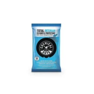 Discount Servetele umede curatare si ingrijire pentru interior ChemicalGuys Total Interior Wipes, 50 buc