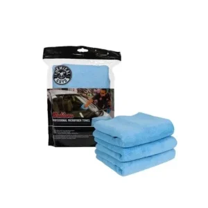 Lavete aplicatoare soft albastre din microfibra ChemicalGuys Workhorse Premium Applicator, 3 buc Reducere extra