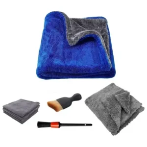 Retur ușor Prosop uscare auto, Electro AG Premium Dublu, Microfibra Twisted Loop, Ultra absorbant, 80x50 cm
