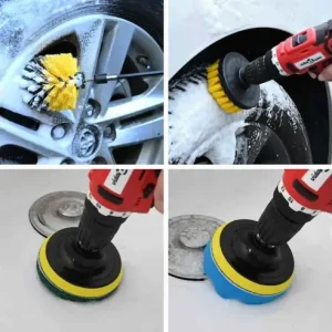 vidaXL Set de perii pentru ma\\u0219in\\u0103 Multicolour poliratan 42006838 Preferatul clienților