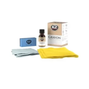 Set Protectie Ceramia K2 GRAVON cu Laveta, Servetele si Aplicator, 50ml Plată sigură