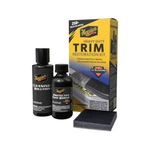 Set Restaurare Plastic Exterior Meguiar's Heavy Duty Trim Restoration Kit Cel mai bun preț