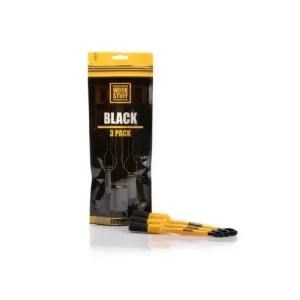 Cumpărături sigure Set pensule detailing Work Stuff Detailing Brush Black 3 buc