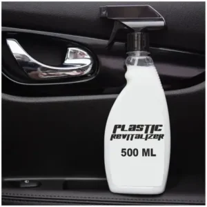 Solutie intretinere, revitalizare si curatare elemente din plastic, 500ml, cu pulverizator si aplicator Doar azi