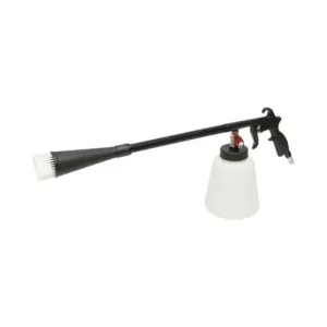 Pistol Tornador curatare interior auto cu aer comprimat, rezervor 1L, 6-9 bar, racord 1\\/4, duza metalica, rezervor plastic rezistent, Breckner Nu rata