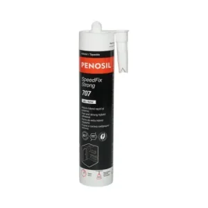Transport gratuit Adeziv hibrid multifunctional alb Penosil SpeedFix Strong 707, cartus 280 ml, aplicare cu pistol, interior\\/exterior, montare riflaje si panouri