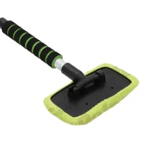 Laveta cu maner pentru stergere geamuri RapidAuto cu microfibra, 300mm Retur ușor
