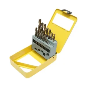 Set 19 burghie elicoidale HSS Crownman pentru metal, tija cilindrica, 1-10 mm Cumpără online