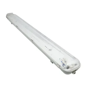 Corp iluminat LED aplicat T8, montaj aparent, Alb, 2x36W, 220-240V, IP65, 1270x130x90 mm, Breckner Germany Cel mai bun preț