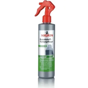 Solutie pentru reconditionare si conservare plastic Nigrin 300 ml, pentru plastic, vinyl, cauciuc si piele sintetica - Semi-Lucios Reducere extra