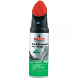 Spray curatat tapiteria Nigrin pentru curatat mochete si scaune spuma cu perie, 400 ml Livrare expres