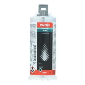 Adeziv pentru plastic, Solutie lipit plastice cu 2 componente intarire rapida 50ml Womi Reducere de preț