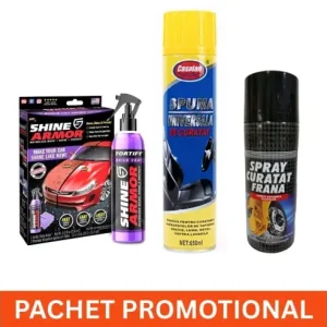 Pachet promotional curatare si intretinere auto, 3 produse Comandă acum