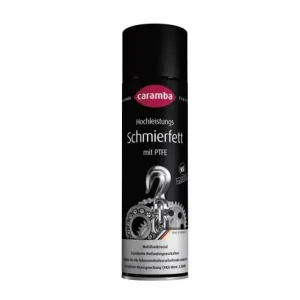 Nu rata Spray lubrifiera uscata de inalta performanta cu teflon (Ptfe) Caramba 500 ml; Vaselina