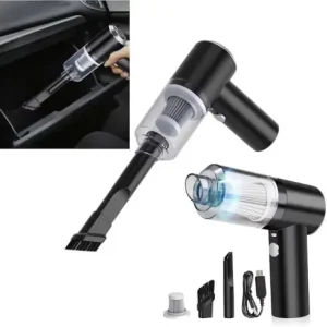 Aspirator auto, 4500Pa, 2000mAh, fara fir, negru Ieftin