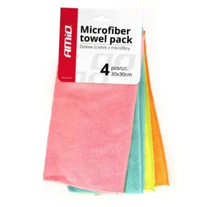 Set lavete microfibre 4 buc 30x30 cwash-02 Disponibil imediat