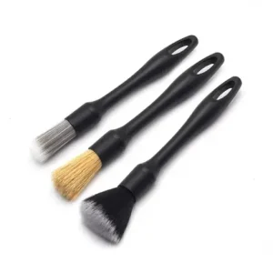 Set 3 pensule profesionale ideale pentru detailing si curatare interior - exterior auto, elemente de Preferatul clienților
