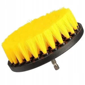 Promoție Perie curatare auto, 10cm, Negru\\/Galben