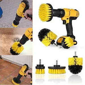 Set Perii pentru Mocheta & Uz Casnic \\/ Profesional - MyStyle® - Detailing Carpet Brush cu Adaptor Bormasina Preț promoțional