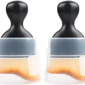 Cumpără acum Set 2 perie profesionala cu peri moi, JENUOS®, ideala pentru detailing interior auto, trimuri, piele auto,