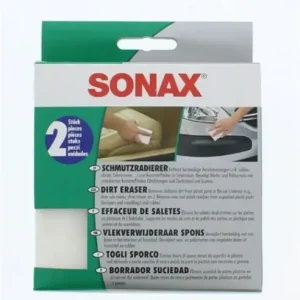 Burete melamina indepartare pete, set 2 bucati Sonax Dirt Eraser Ieftin