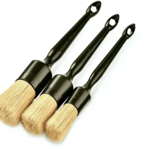 Cel mai vândut Set 3 Perii pentru curatare interior exterior auto, Par mistret