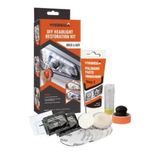 Transport gratuit Kit restaurare faruri Visbella, 9 piese