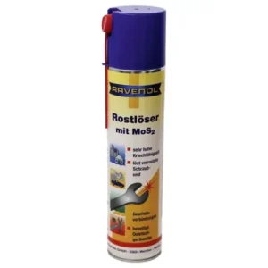 Cel mai bun preț Spray Degripant cu MoS2 RAVENOL Rostloser - 400 ml (Anti-rugina, Lubrifiere Protectie)