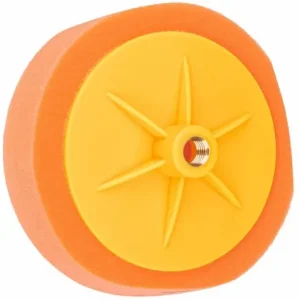 Burete pentru lustruit 150 x 45 mm, M14, portocaliu, moale, Powermat Nu rata