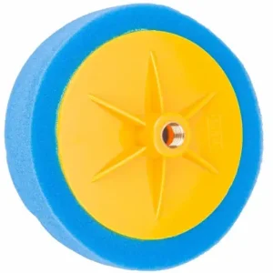 Burete pentru lustruit 150 x 45 mm, M14, albastru, moale, Powermat Cumpărături sigure