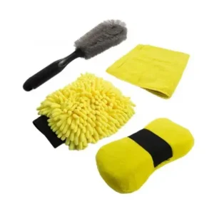 Reducere extra Set burete cu microfibre si perie Carguard