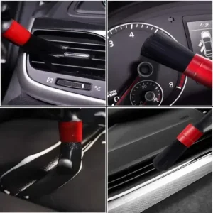 Livrare gratuită Set 5 perii profesionale pentru curatat interior si exterior auto, elemente de caroserie, bord, jante,