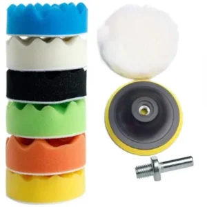 Mai ieftin Set 9 piese polish auto M14, Burete, 4'', Multicolor