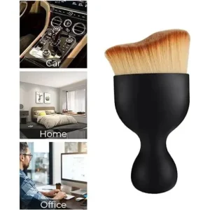 Comandă acum Perie profesionala pentru curatarea interiorului masinii, Zola®, plastic si nailon, 10x4.5x2 cm, neagra