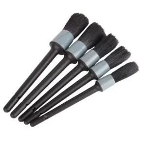 Set 5 perii profesionale Gri MyStyle® pentru curatat interior si exterior auto, elemente de caroserie, bord, Mai ieftin