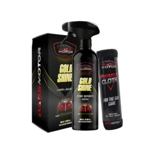 Reducere extra Ceara Lichida cu Laveta Inclusa Bass Motor Gold Shine, 500ml