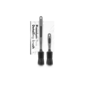 Premium Pensul\\u0103 detailing Chemicalworkz Ultra Soft Duo Brush Set 2 buc 20+24mm Gri