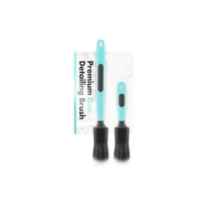 Pensul\\u0103 detailing Chemicalworkz Ultra Soft Duo Brush Set 2 buc 20+24mm Turcoaz Noutate