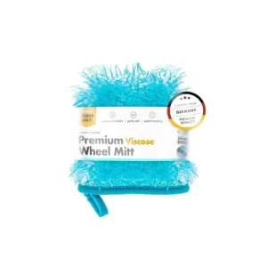 Calitate înaltă Manusa spalare jante din microfibra Chemicalworkz Wheel Mitt 1400GSM, 15x15cm Albastru