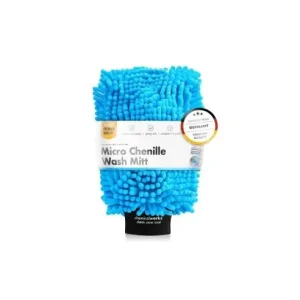 Manu\\u0219\\u0103 sp\\u0103lare auto din microfibr\\u0103 Chemicalworkz Chenille Wash Mitt Albastru Mai ieftin