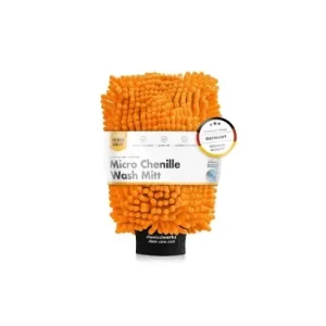 Manu\\u0219\\u0103 sp\\u0103lare auto din microfibr\\u0103 Chemicalworkz Chenille Wash Mitt Portocaliu Lichidare de stoc