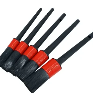Set 5 pensule profesionale pentru detailing auto de interior si exterior, Webdex Reducere specială