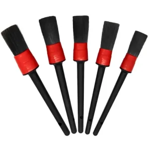 Se 5 pensule cosmetica auto, TopGearWorld, Polipropilena, Negru Cel mai bun preț