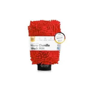Promoție Manu\\u0219\\u0103 sp\\u0103lare auto din microfibr\\u0103 Chemicalworkz Chenille Wash Mitt Rosu