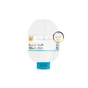 Livrare rapidă M\\u0103nu\\u0219\\u0103 microfibr\\u0103 sp\\u0103lare auto Chemicalworkz Wash Mitt Supersoft Turcoaz