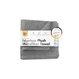 Laveta microfibra plusata Chemicalworkz Edgeless Plush Towel 600GSM, 40\\u00d740cm Gri Ofertă limitată