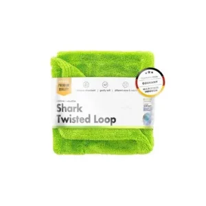 Prosop auto ultra absorbant Chemicalworkz Shark Twisted Loop Towel, 1400GSM verde 40x40 cm Bestseller