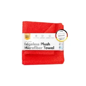 Ofertă Laveta microfibra plusata Chemicalworkz Edgeless Plush Towel 600GSM, 40\\u00d740cm Rosu
